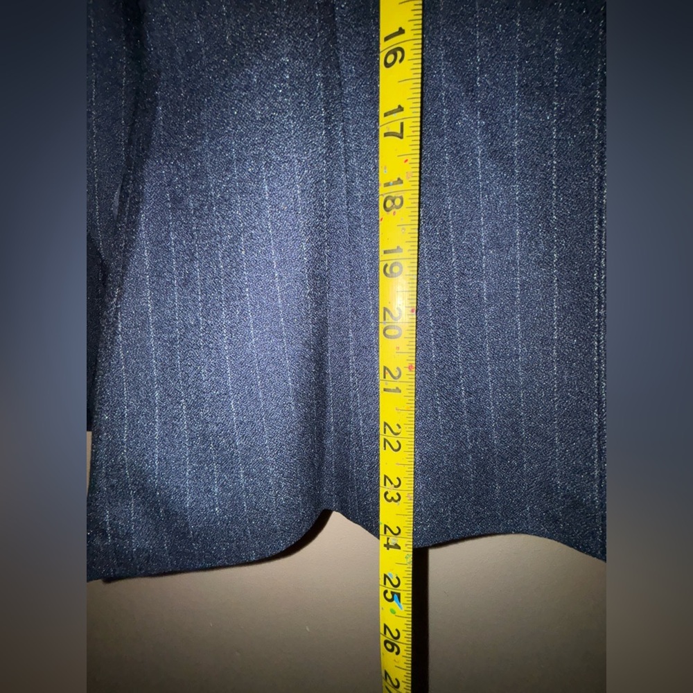 3 Pieces Suit
Lisueyne Collection Blue Pinstripe Suit